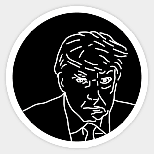 Trump Mugshot Sticker